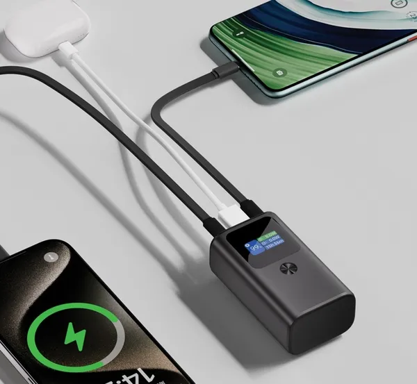 Selectie tech gadgets met een moderne, zakelijke uitstraling